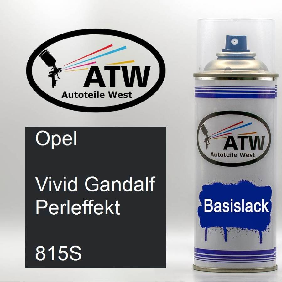 Opel, Vivid Gandalf Perleffekt, 815S: 400ml Sprühdose, von ATW Autoteile West.